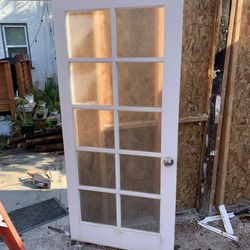 Glass Door 36” By 80