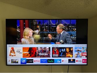 Samsung 65” Smart 4K UHD TV w/ Mount & Remote