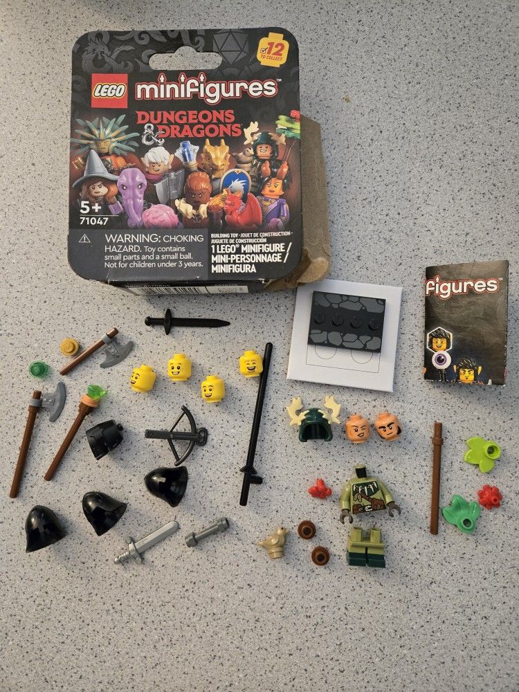 Lego castle halfling druid cmf ax sword helmet knight figure wolfpack 10305 bow lion knights mountain fortress wolfpack beastmaster 910029 majisto