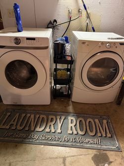 Washer and dryer
