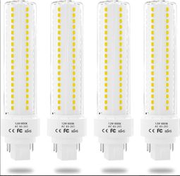 NEW Lustaled GX24Q 4-Pin LED Bulbs 12W 6000K – 4 Pack