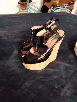 Cute wedges, like new size 6.5