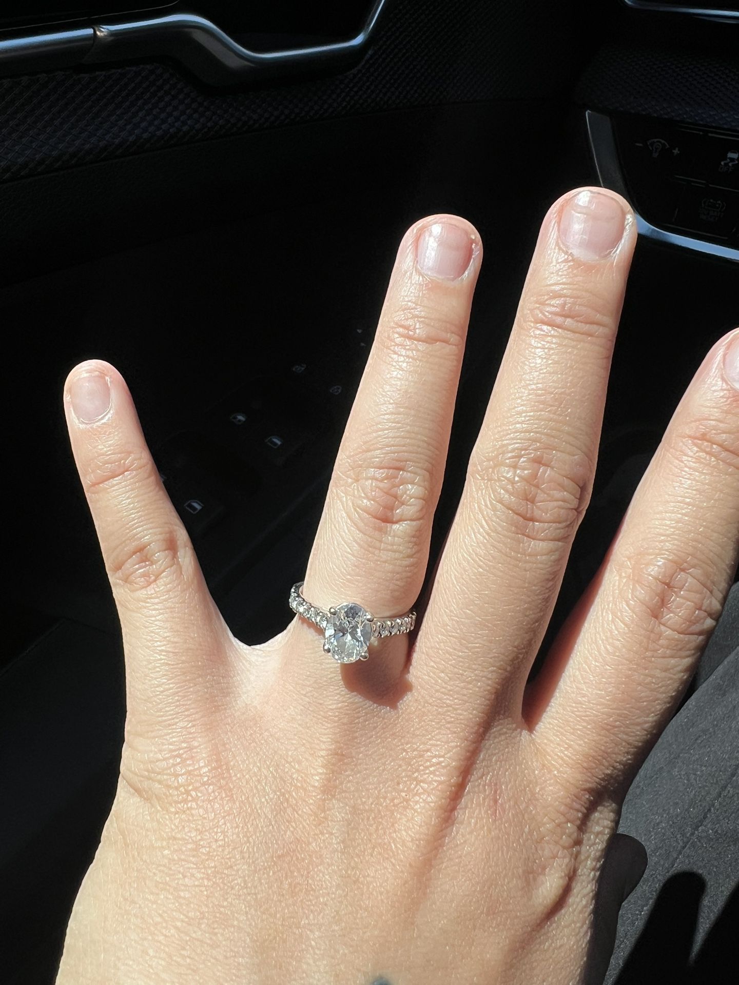 Lab Grown 1.5 Carat Diamond With .5 Carat Diamond