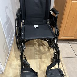Used Invacare Wheelchair 18” Width Seat 