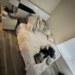 Queen Size Bed Frame And Mattress