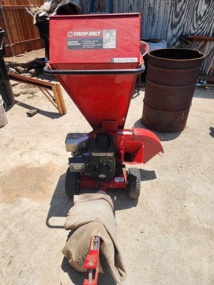 TroyBilt Chipper Shredder
