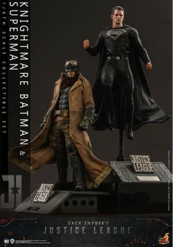 Knightmare Batman & Superman 2 Figure Set - Hot Toys 1/6 Scale Zack Snyder's Justice League ZSJL