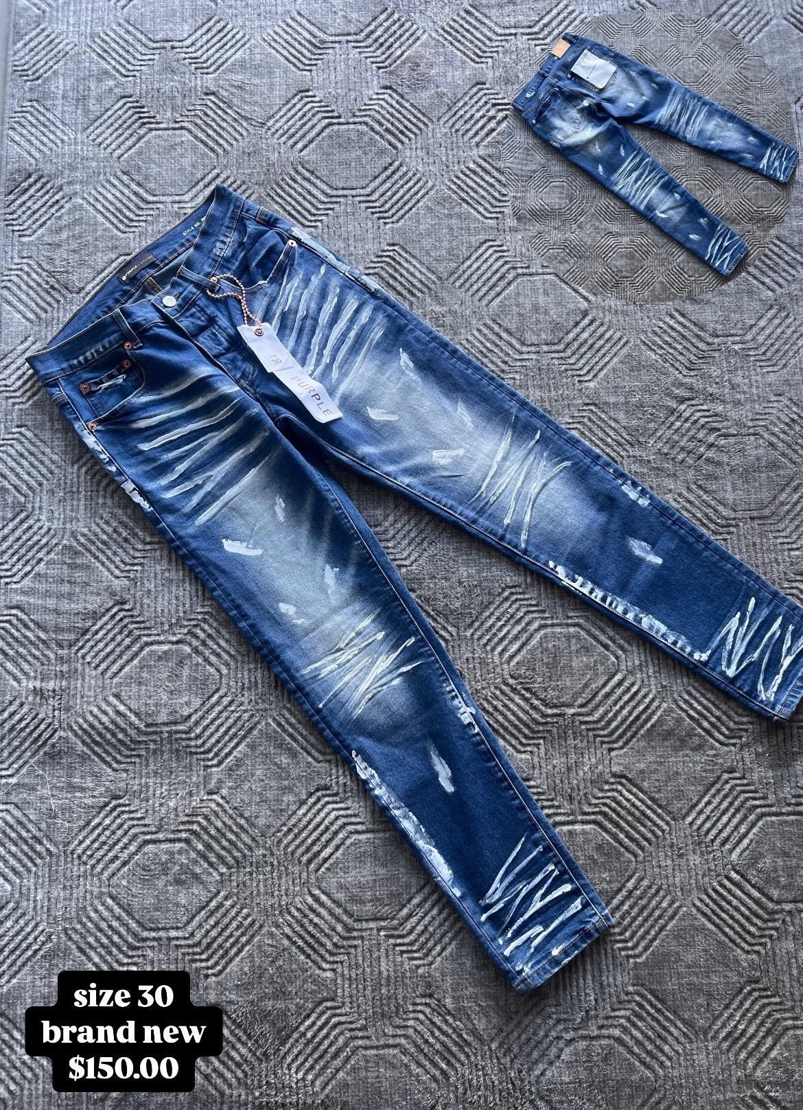 Size 30 purple Jeans Never wore