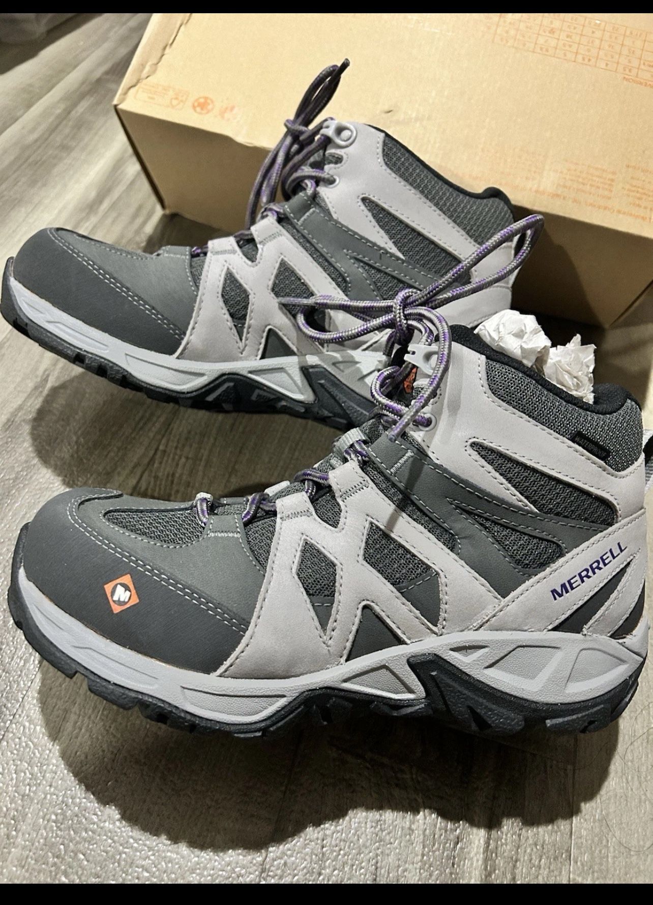 Women’s Work Boots Merrell 8.5 New
