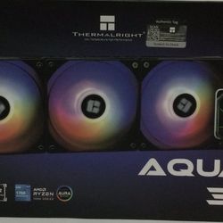 ThermalRight All-In-One CPU Liquid Cooler Aqua Elite 360 V3 Black 3x120mm ARGB PWM 