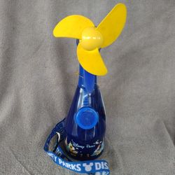 Disney Parks Misting Fan Spray Water Bottle w/Lanyard