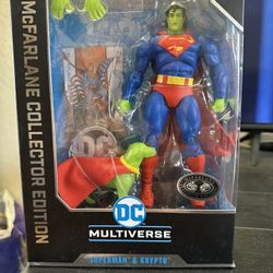 DC MULTIVERSE SUPERMAN & KRYPTO PLATINUM EDITION