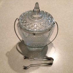 VINTAGE 1960’s ANCHOR HOCKING ICE BUCKET