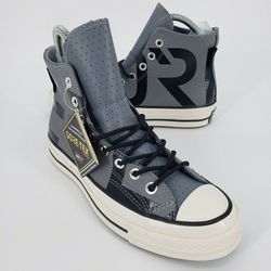 New Converse Chuck hi 70 goretex Brand New Size 9 Cool Grey /black/egret