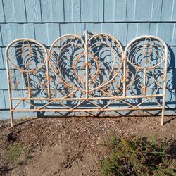 Queen~Size Wicker Headboard 