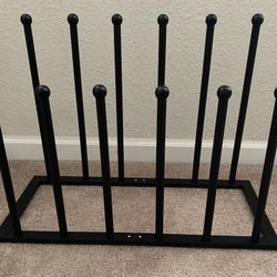 Boot rack organizer