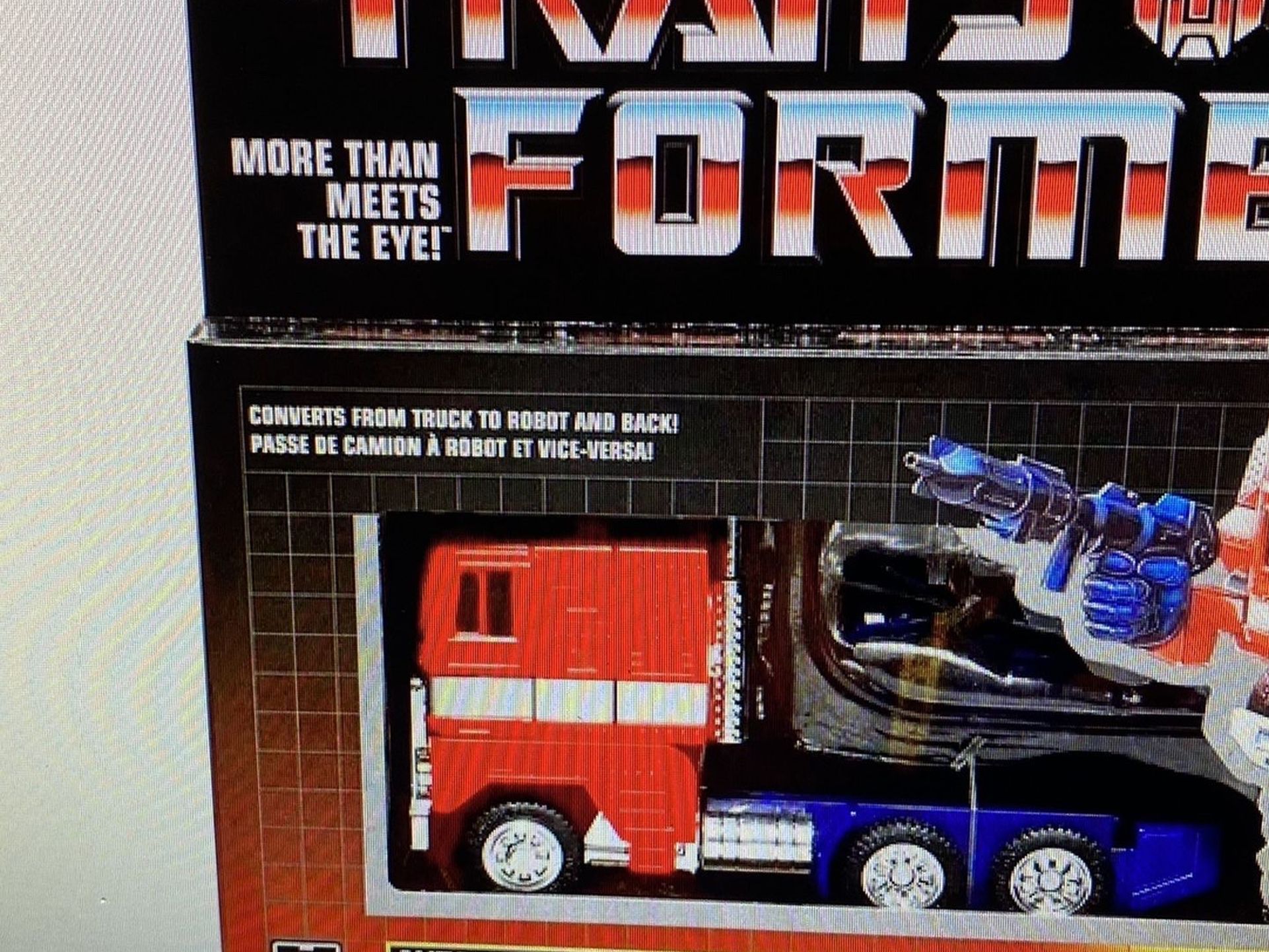 Transformers Vintage G1 Optimus Prime (Reissue)