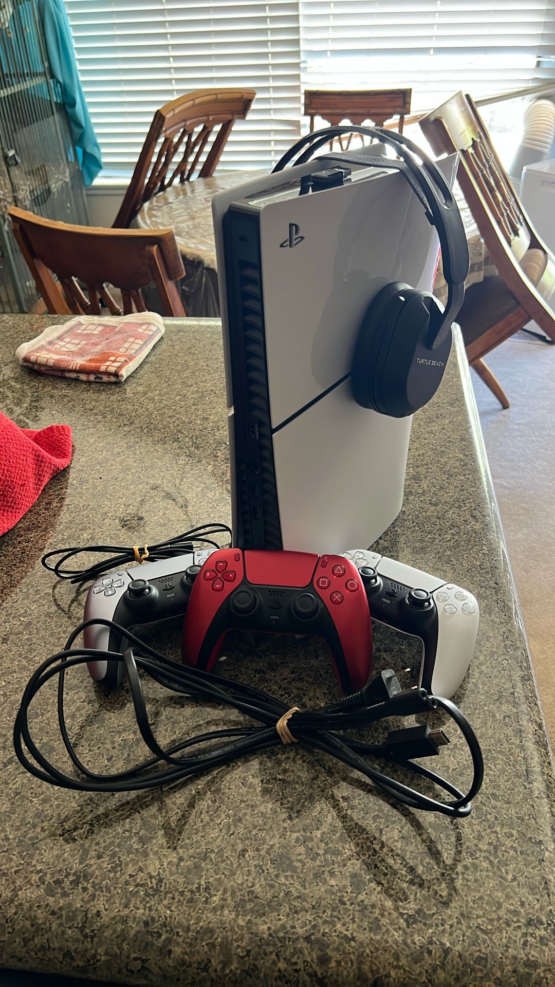 PS5 Digital Version With Wireless Turtle Beach Headset