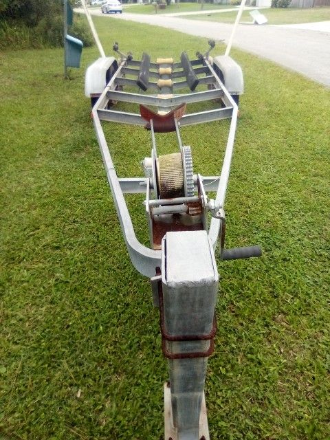 Continental Trailer Tandem Axle Galvanized Trailer Will Hold Any Boat Up To 23 Ft $1500