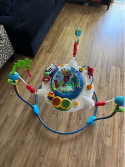 Baby Einstein Neighborhood Symphony Activity Jumper: Bugs, Birds Theme, Freestanding, Maximum 25 lb Weight Capacity