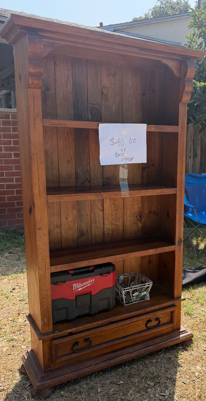 Oak Bookcase