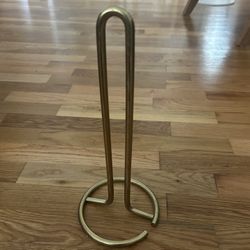 Brass Paper Towel Holder