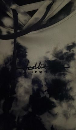 Hollister Blue White Hoodie 