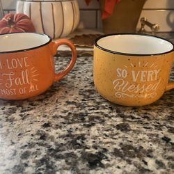 Fall Mugs
