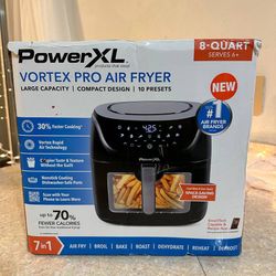 PowerXL Vortex Pro Air Fryer Plus 8 Quart