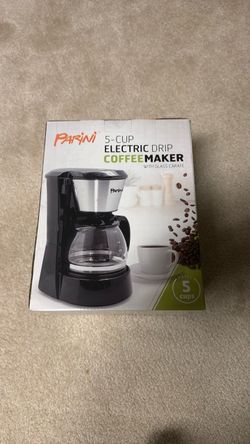 Parini 5-Cup Electric Drip Coffee Maker