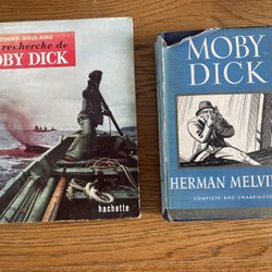 Vintage Moby Dick Books