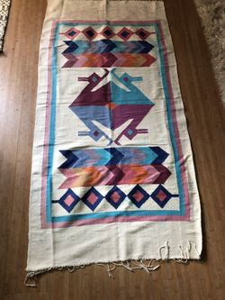 Tapestry rug