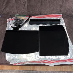 Glass (black) Floating Shelf