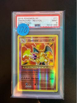 Pokémon XY Evolutions Charizard PSA 9
