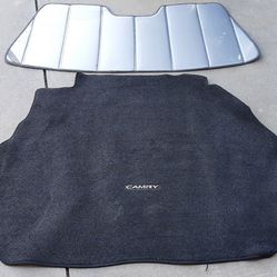 Toyota Camry OEM Trunk Mat And Dash Cover