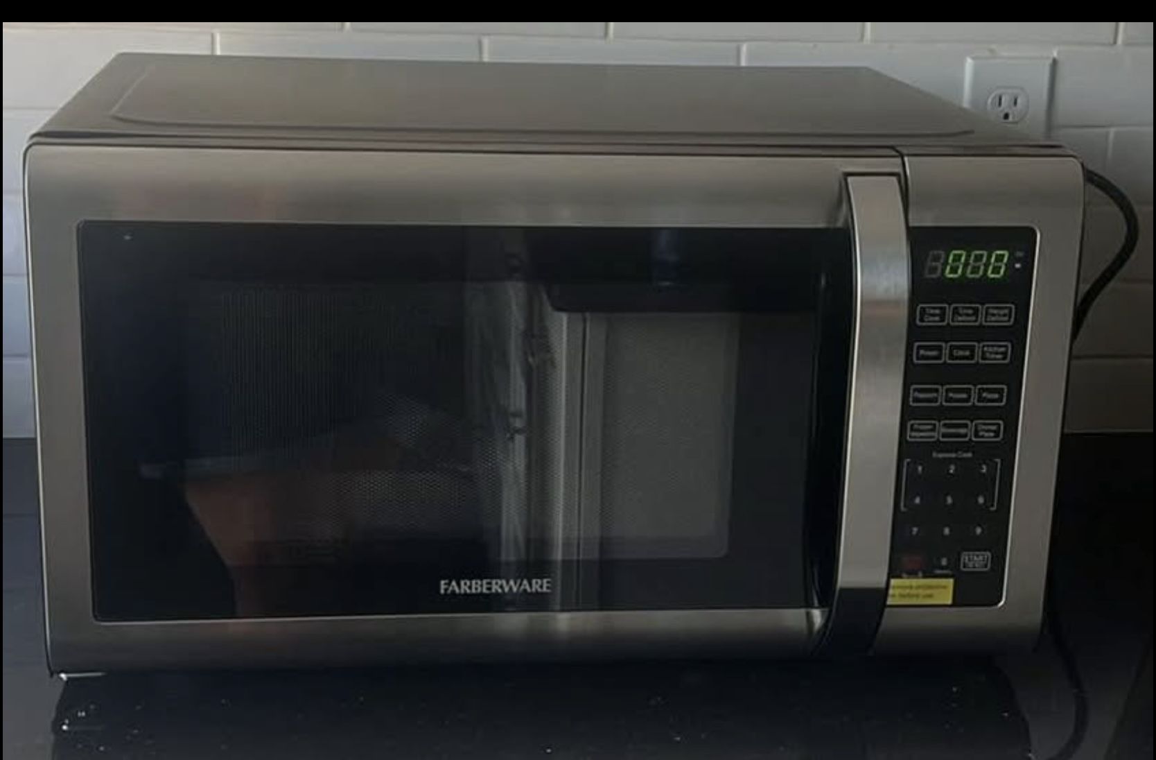 Faber ware 1.6 CU-Ft Microwave 1100 Watts New