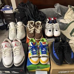 Air Jordan, Yeezy, Air Force One, Dunks 