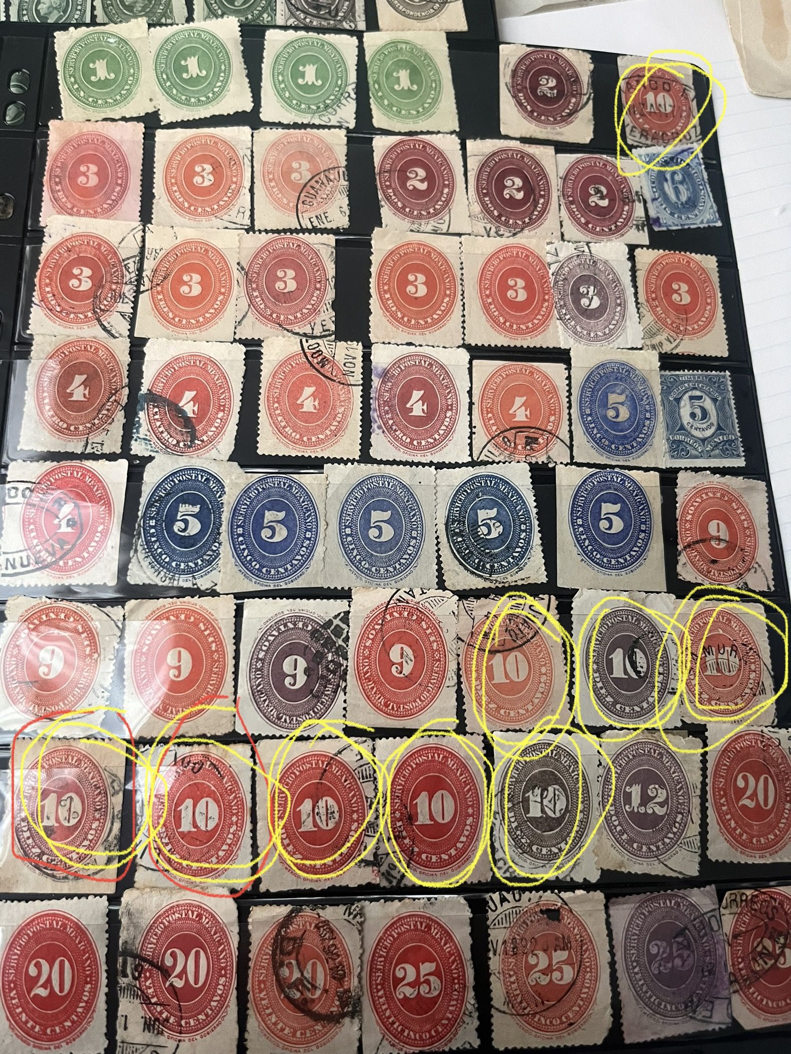 Old Stamps From Mexico