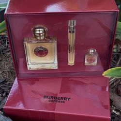 Burberry Goddess Set 3.4oz Eau De Parfum 