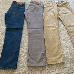 Three Levi Pants