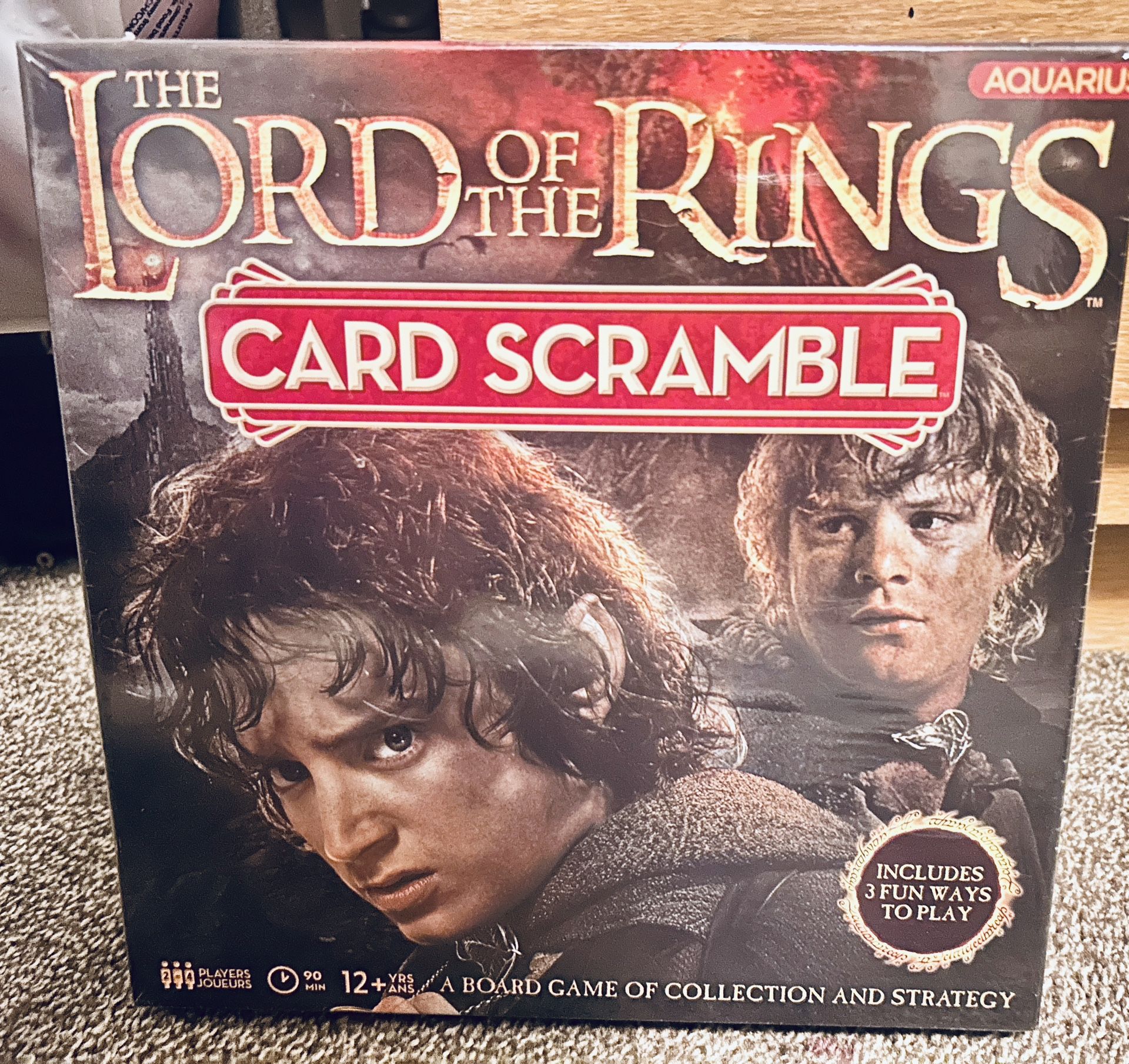 Lord Of The Rings- Card Scramble