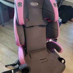 Car Seat Or Booster W/ Seat Protector