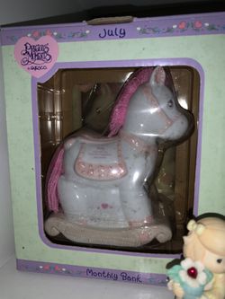 Precious moments Monthly Horse Bank