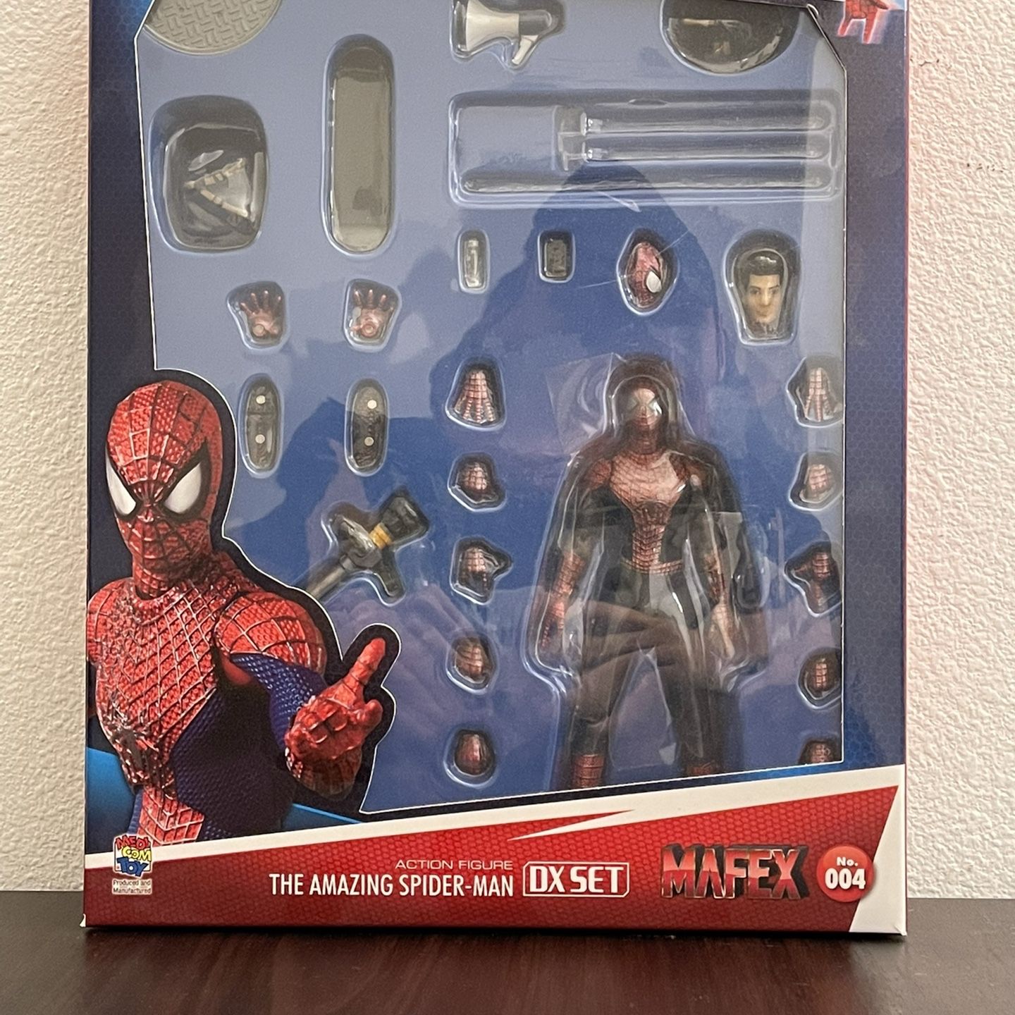 Medicom MAFEX 004 The Amazing Spider-Man 2 DX Set NEW & UNOPENED