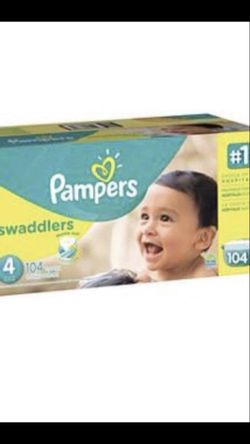 Pampers size 4
