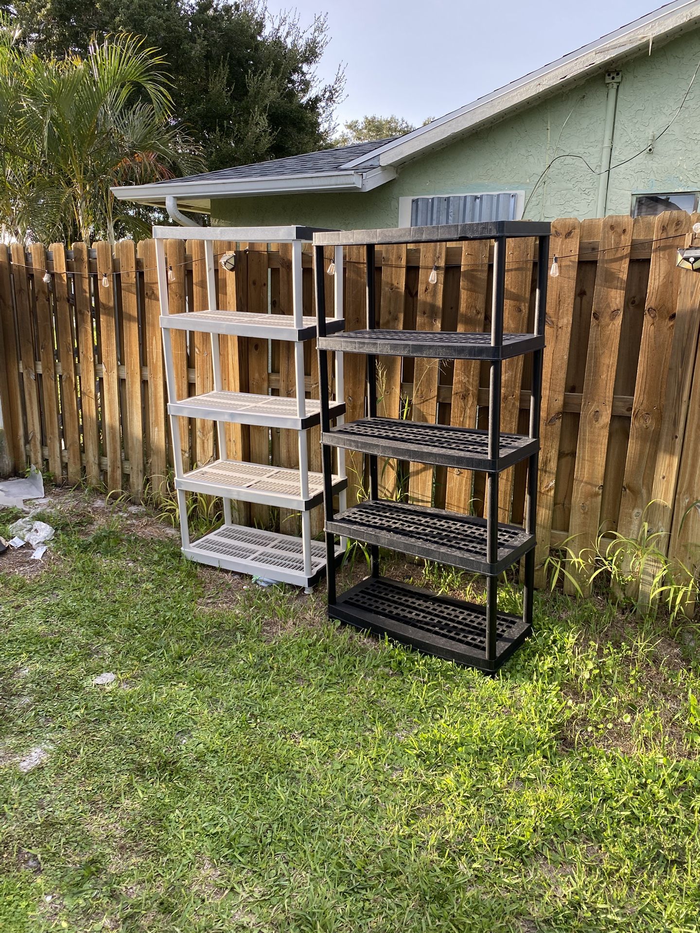 3 Plastic Shelf