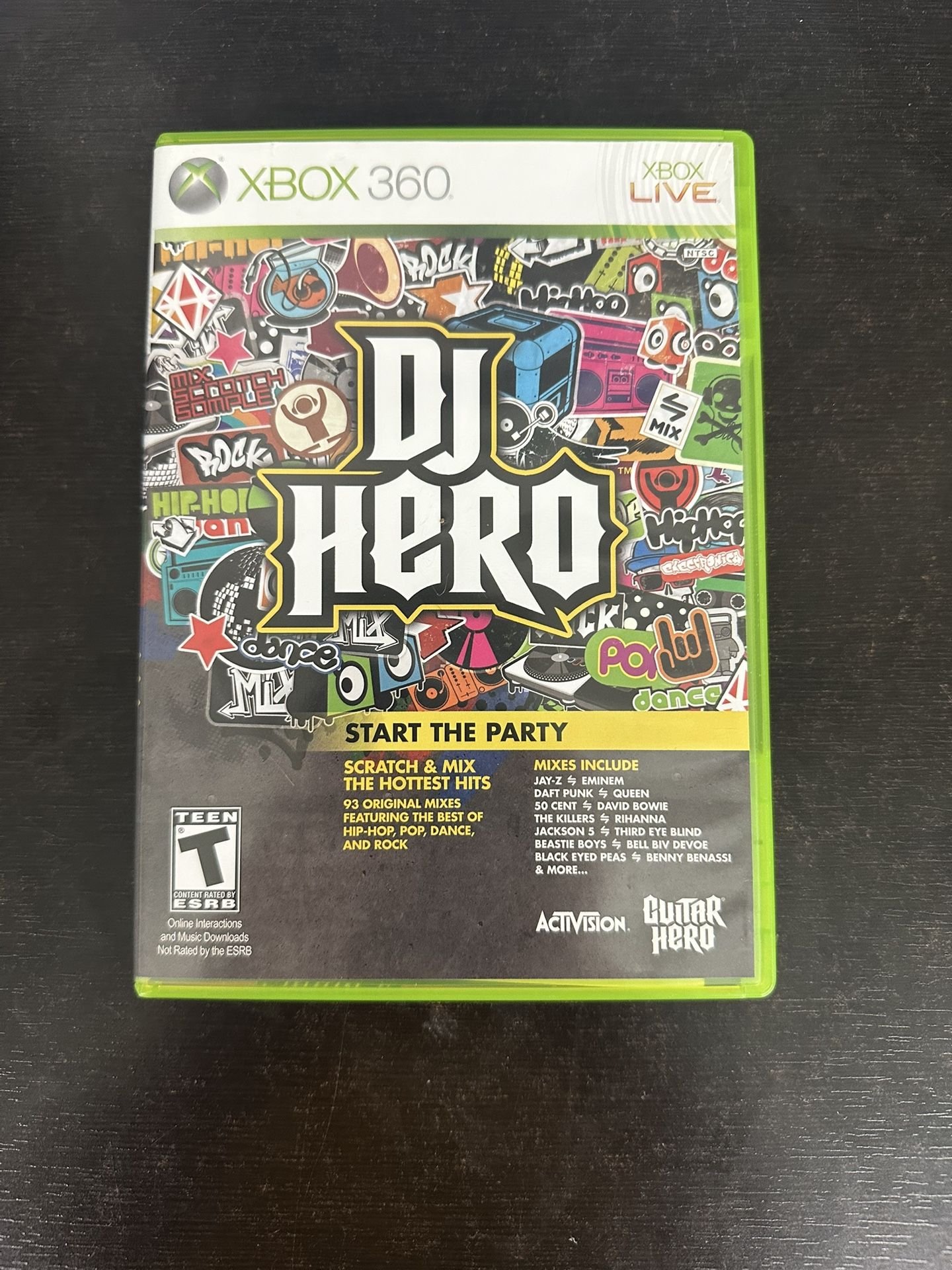DJ HERO - Microsoft Xbox 360