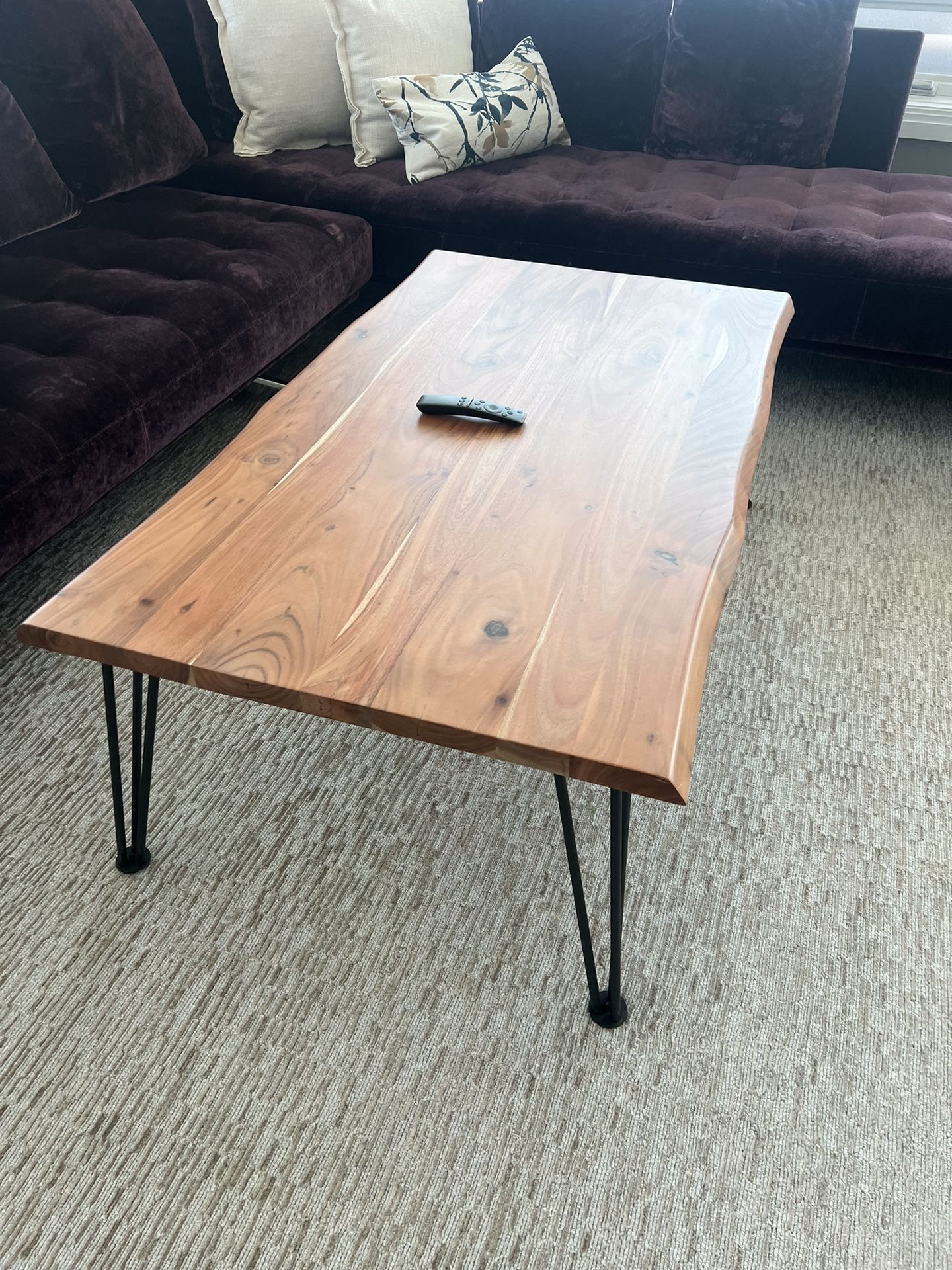 **Coffee table and 2 end tables Solid Wood**