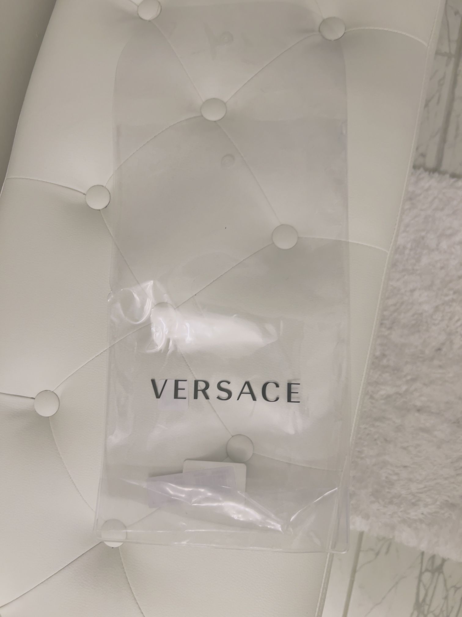 Empty Versace Plastic Bag