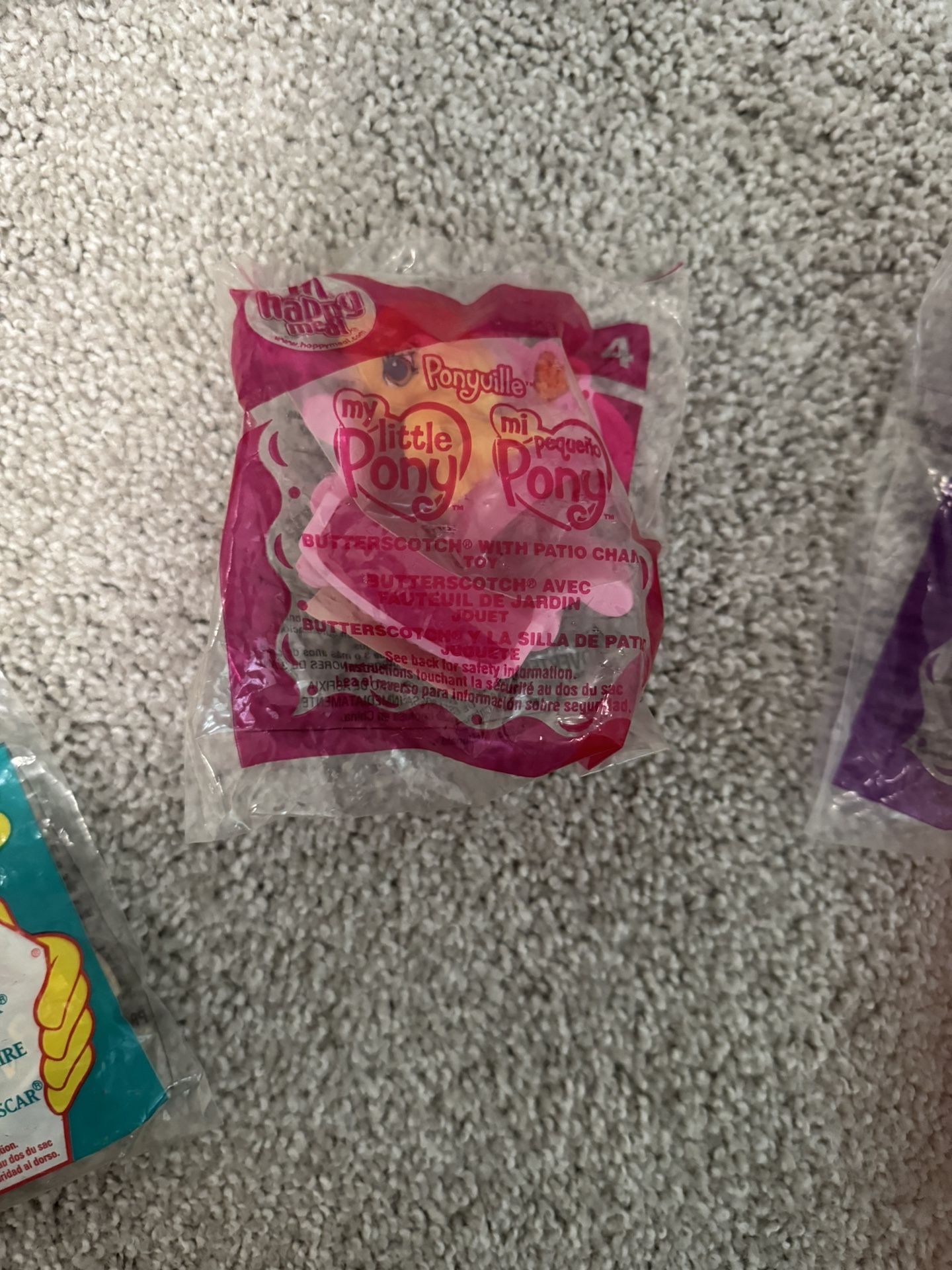 2007 Brand New My Little Pony McDonald’s Happy Meal Toy In Sealed Bag
